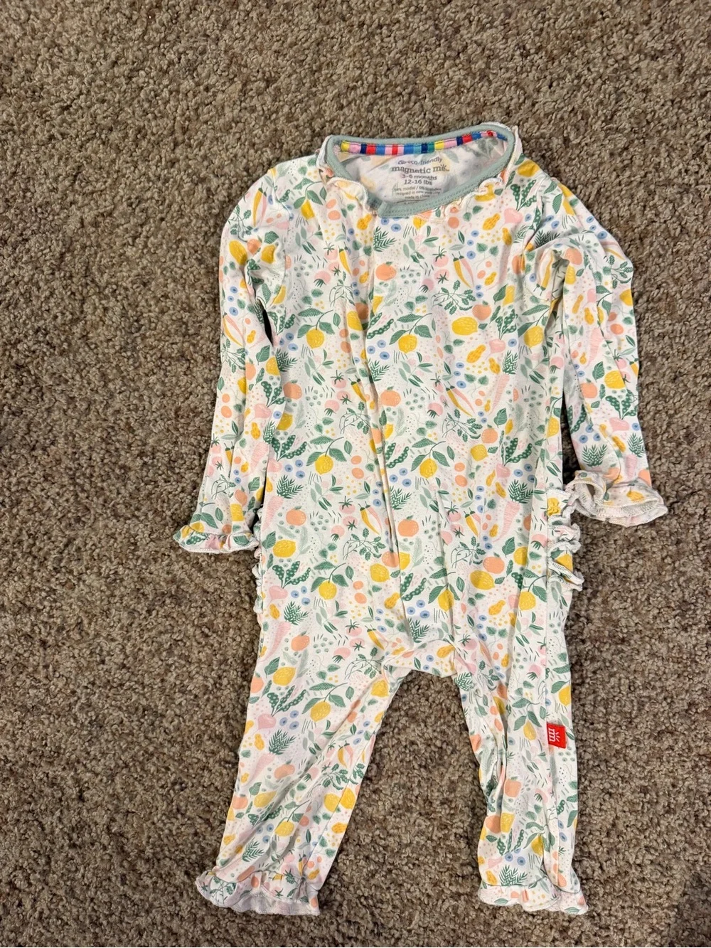 Magnetic Me Footless sleeper 3-6 months